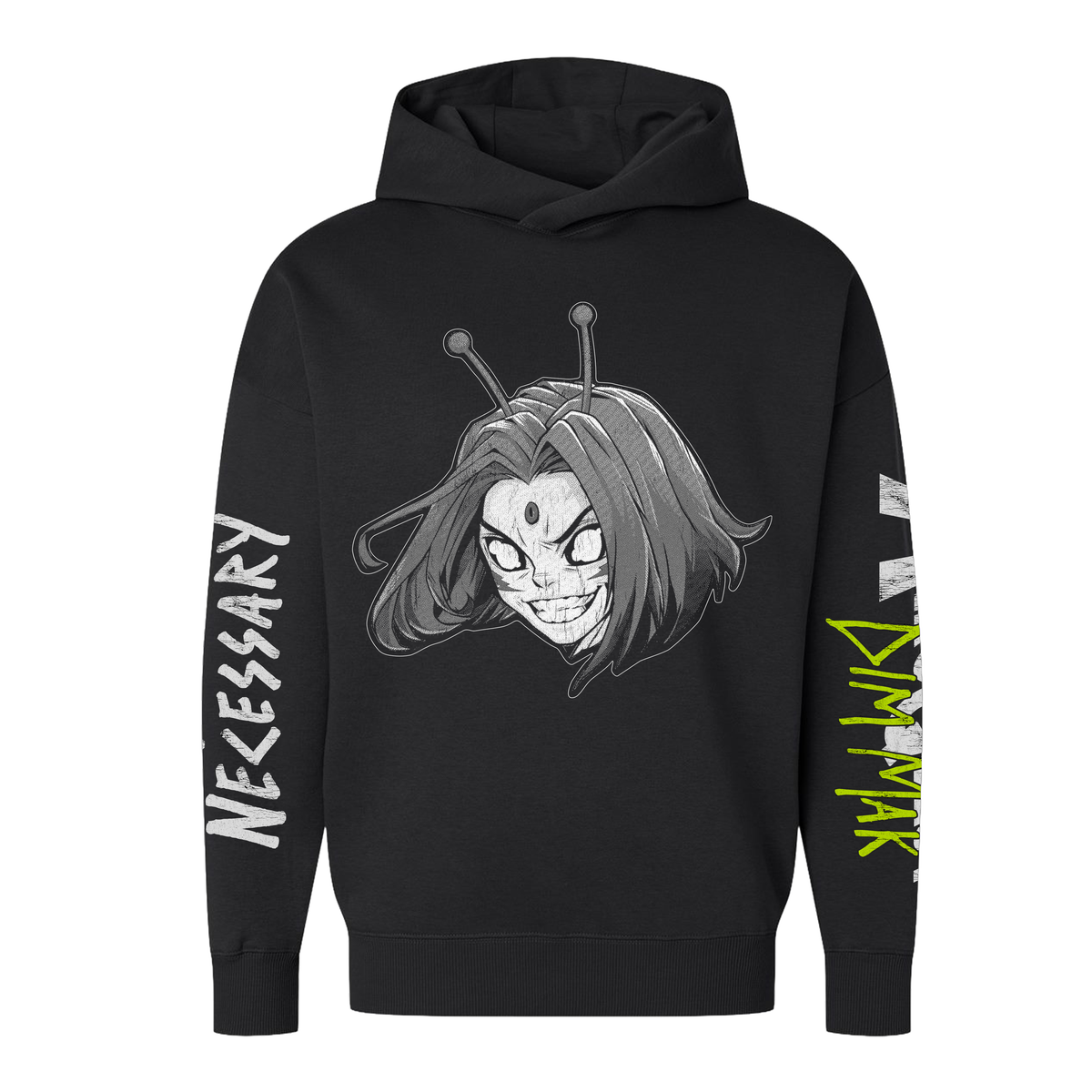 AAA 與真司郎 iamwhatiam パーカー Hoodie 黒 M HiROQUEST x DIM MAK - HYRO PORTRAIT HOODIE – DIM MAK COLLECTION