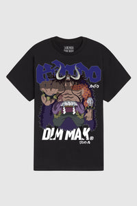 Dim Mak x One Piece - King Of The Beasts Tee - Black