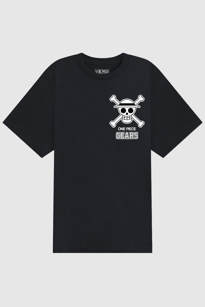 Dim Mak X One Piece Straw Hat Pirates Crew Tee Black Dim Mak Collection