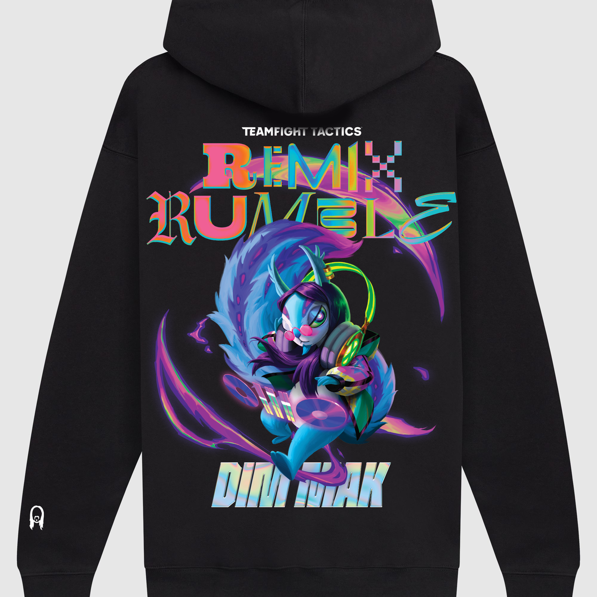 Dim Mak x Teamfight Tactics - Scratch Hoodie - Black – DIM MAK