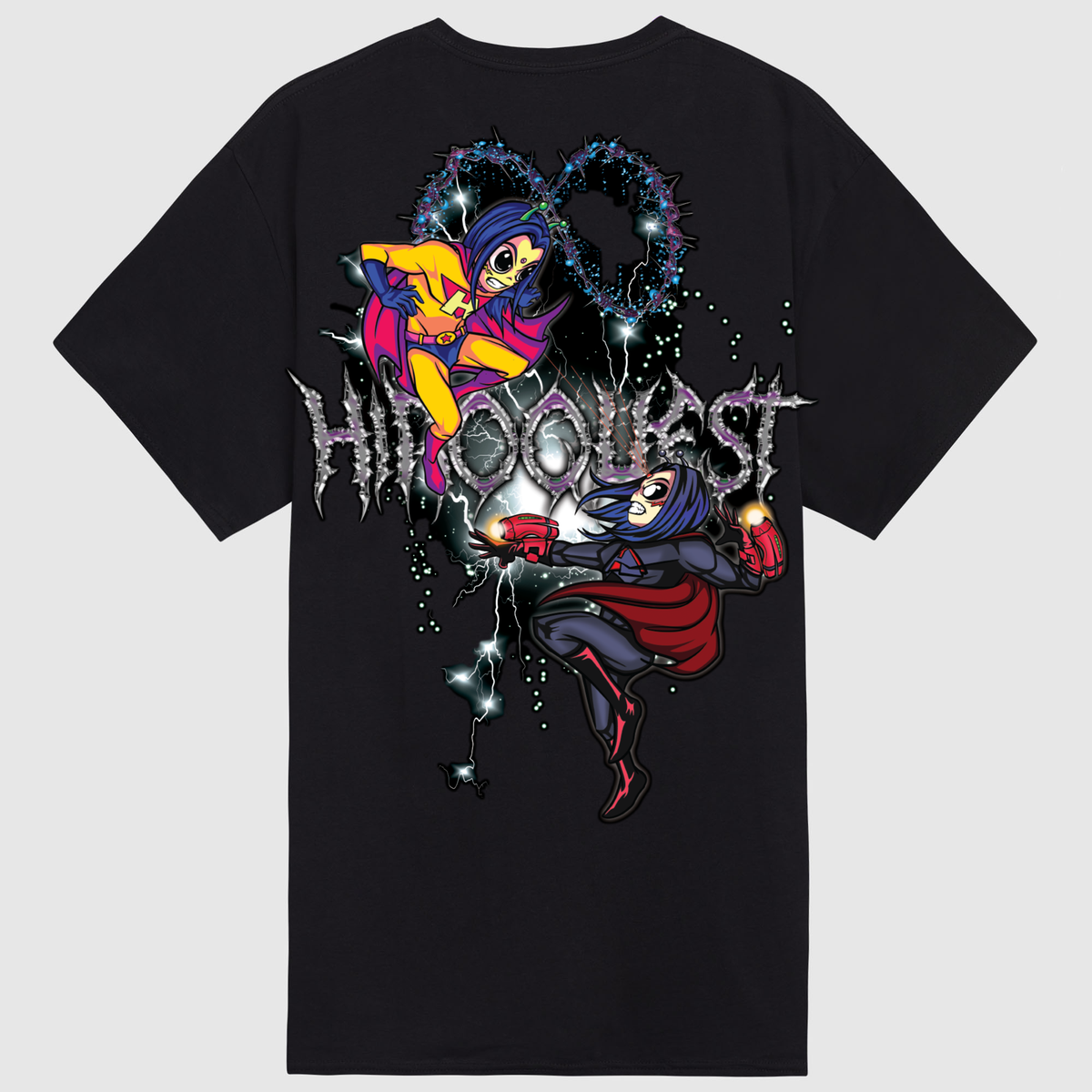 Steve Aoki - Hiroquest 2: Double Helix x Meta Tshirt - Black – DIM