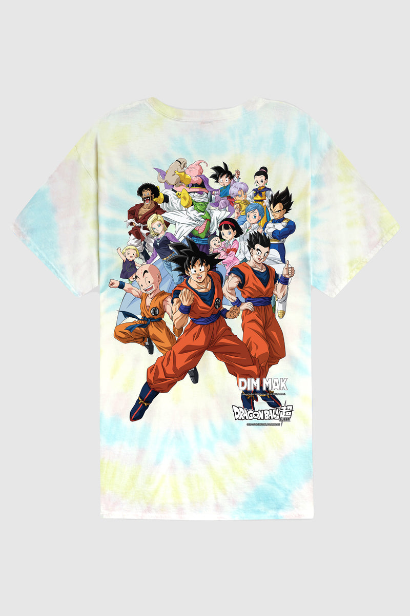 Dragon Ball Z Saiyan Saga Blue Tee