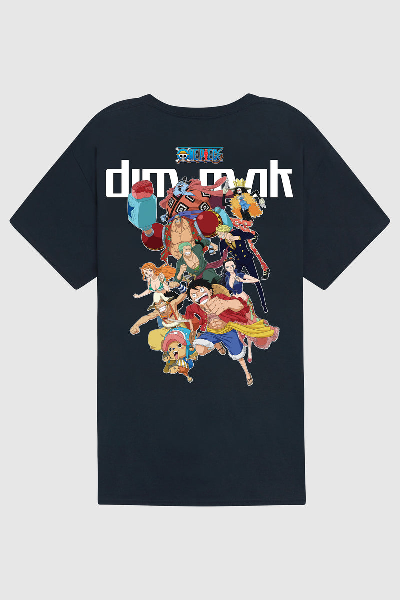 Dim Mak x One Piece Luffy Tee 02 Black DIM MAK COLLECTION