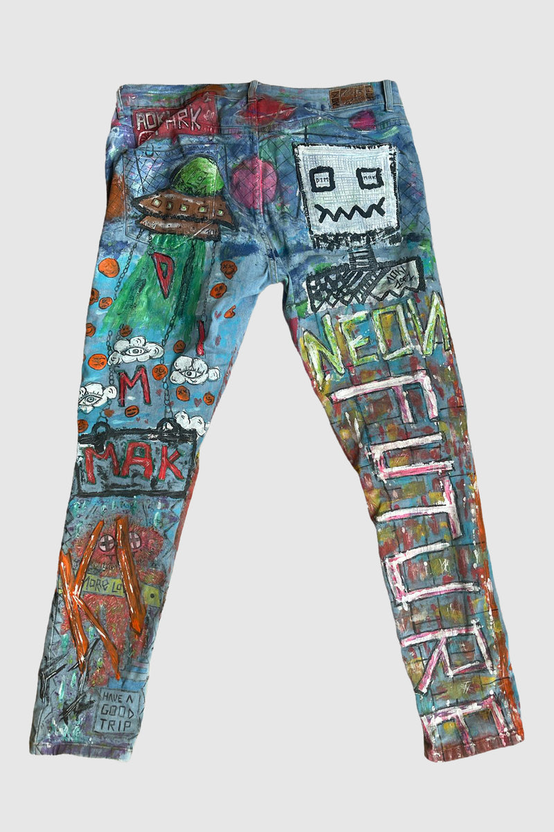 AOKI 1OF1 LV HQ CAMO LEVEL 1 PANTS #761 – DIM MAK COLLECTION