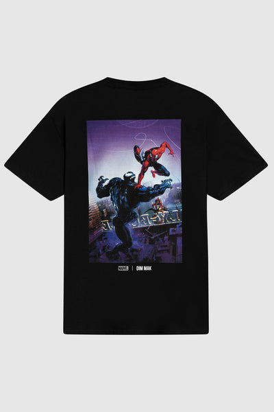 Marvel x Dim Mak: Venom vs. Carnage - Spider-man Tee - Black