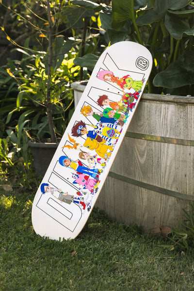 Dim Mak x Digimon - Digimon Digidestined Skate Deck