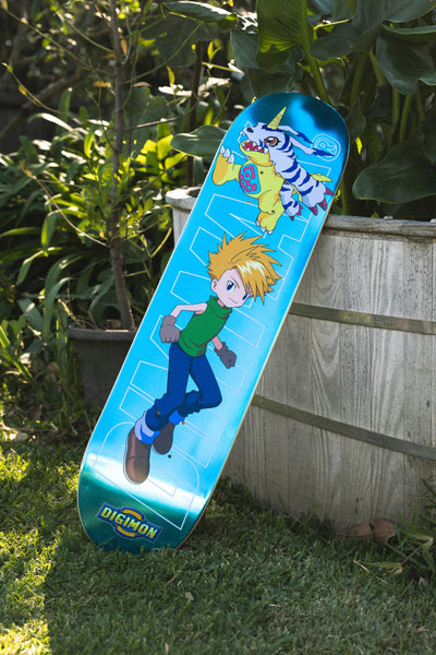 Dim Mak x Digimon - Digimon Matt Gabumon Hero Skate Deck