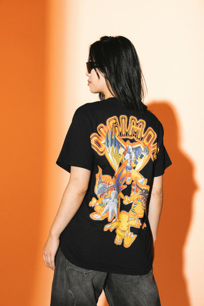 Dim Mak x Digimon - Agumon Evolution Tee - Black