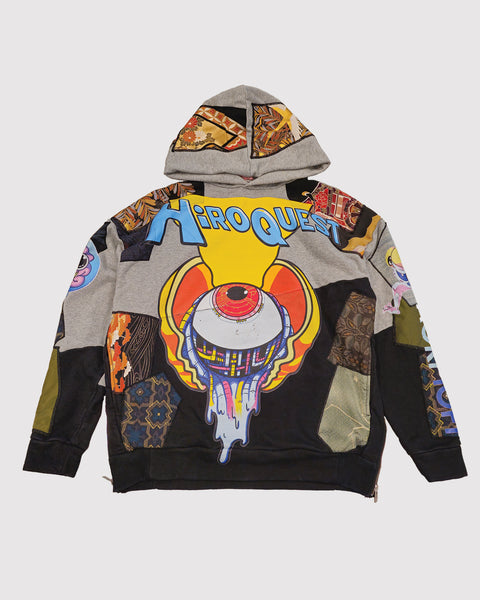 AOKI 1OF1 HIROQUEST PATCH HOODIE #788