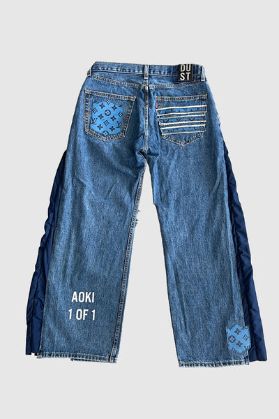 AOKI 1OF1 DUST X AOKI DESIGNER 17 FLARED PANTS  #957