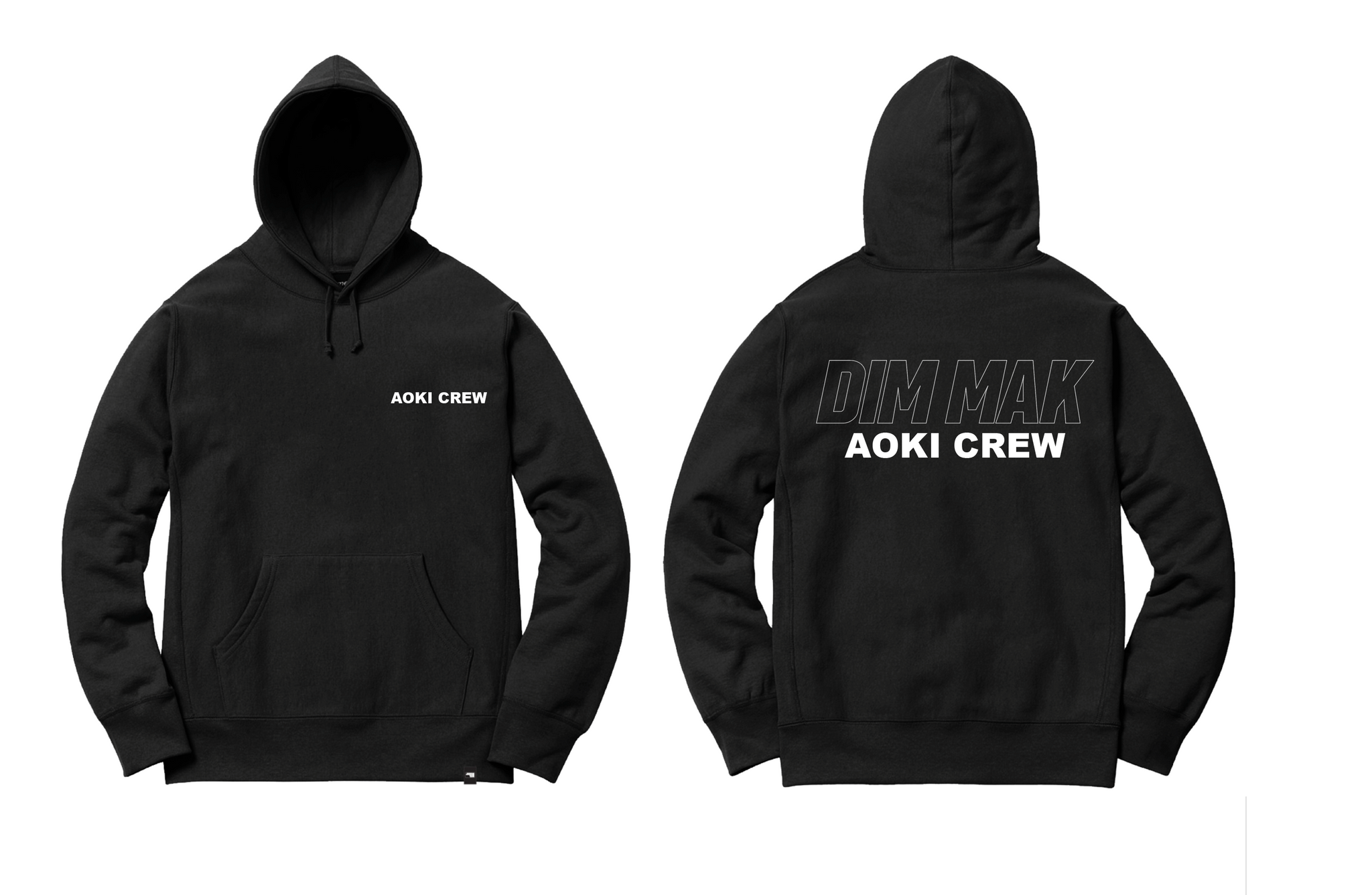 Aoki Crew 2023 Hoodie - Black