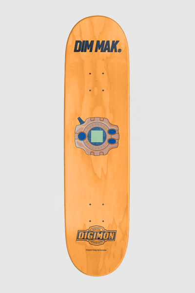 Dim Mak x Digimon - Digimon Tai Augmon Hero Skate Deck