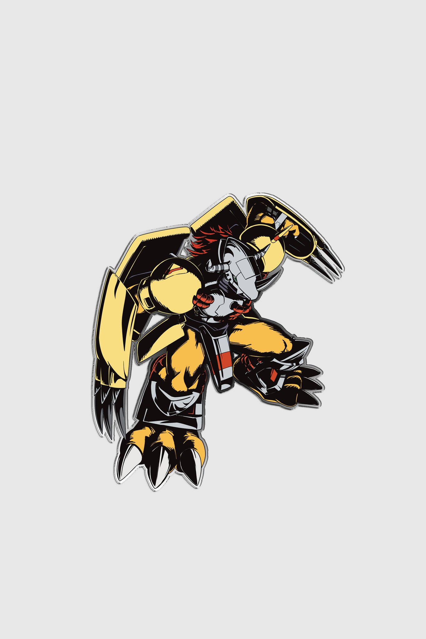 Dim Mak x Digimon - War Greymon Enamel Pin