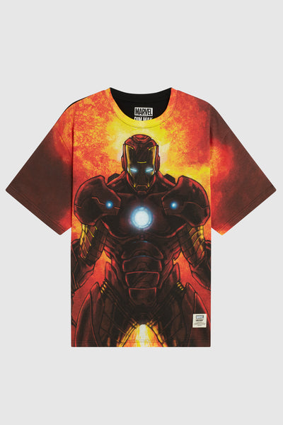 Marvel x Dim Mak - Avengers 60th - Iron Man All Over Tee