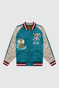 Dim Mak x One Piece - Sunny Reversible Souvenir Jacket - Blue