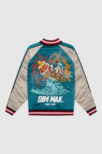 Dim Mak x One Piece - Sunny Reversible Souvenir Jacket - Blue