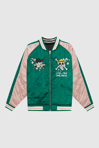 Dim Mak x One Piece - Wano Reversible Souvenir Jacket - Green