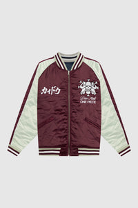 Dim Mak x One Piece - Kaido Reversible Souvenir Jacket - Maroon