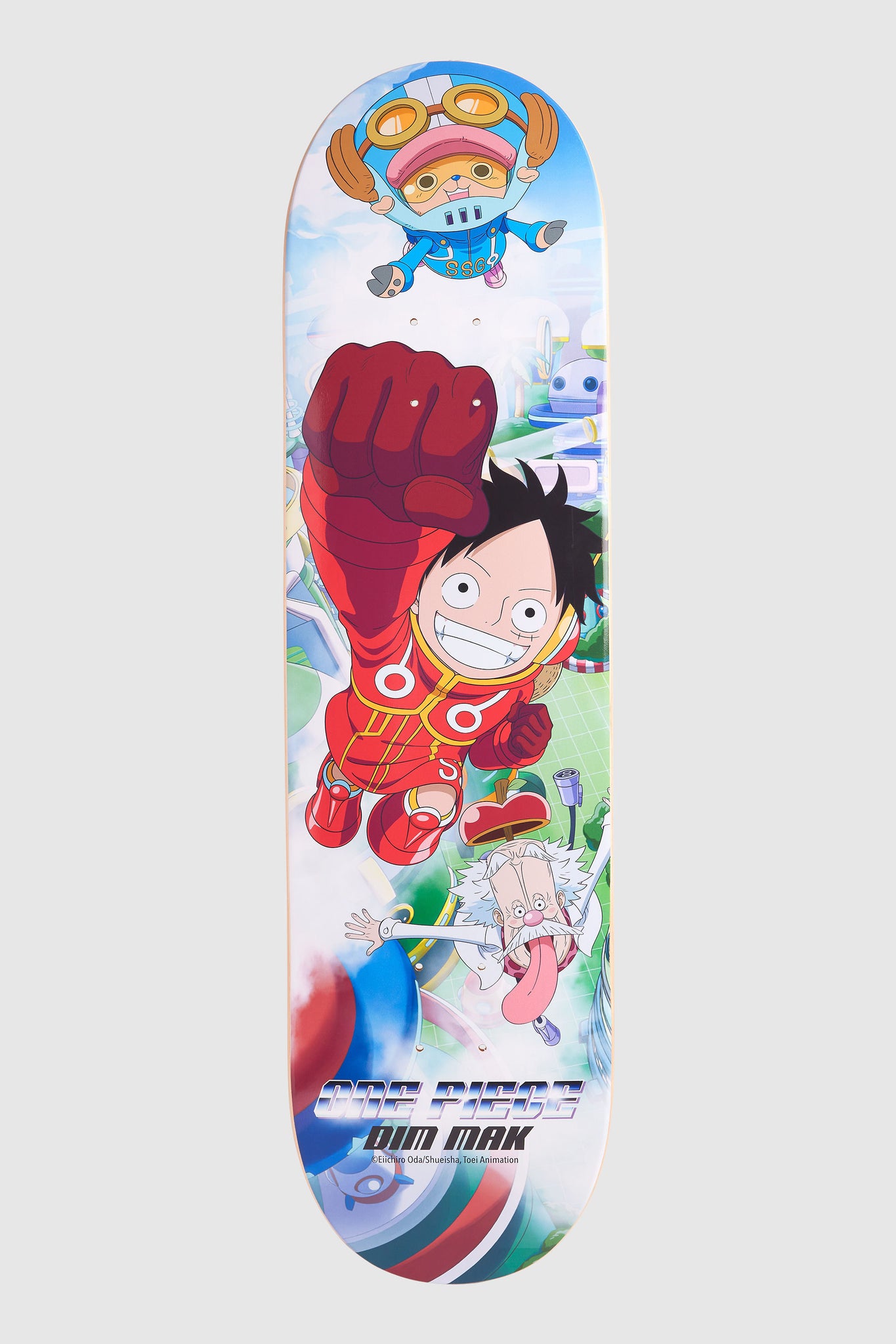 Dim Mak x One Piece - Egghead Skate Deck