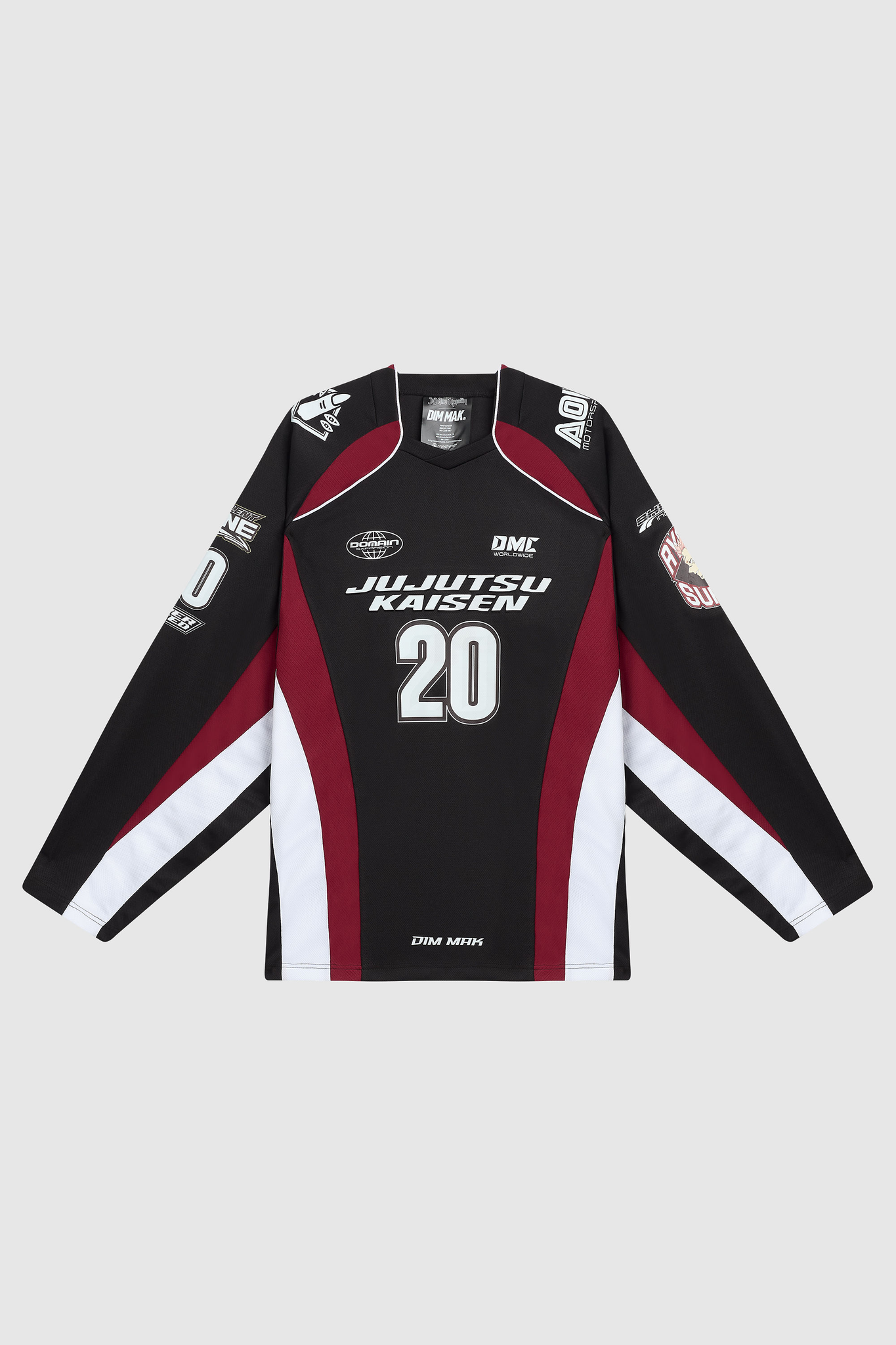 Dim Mak x Jujutsu Kaisen - Sukuna Racing Jersey - Red