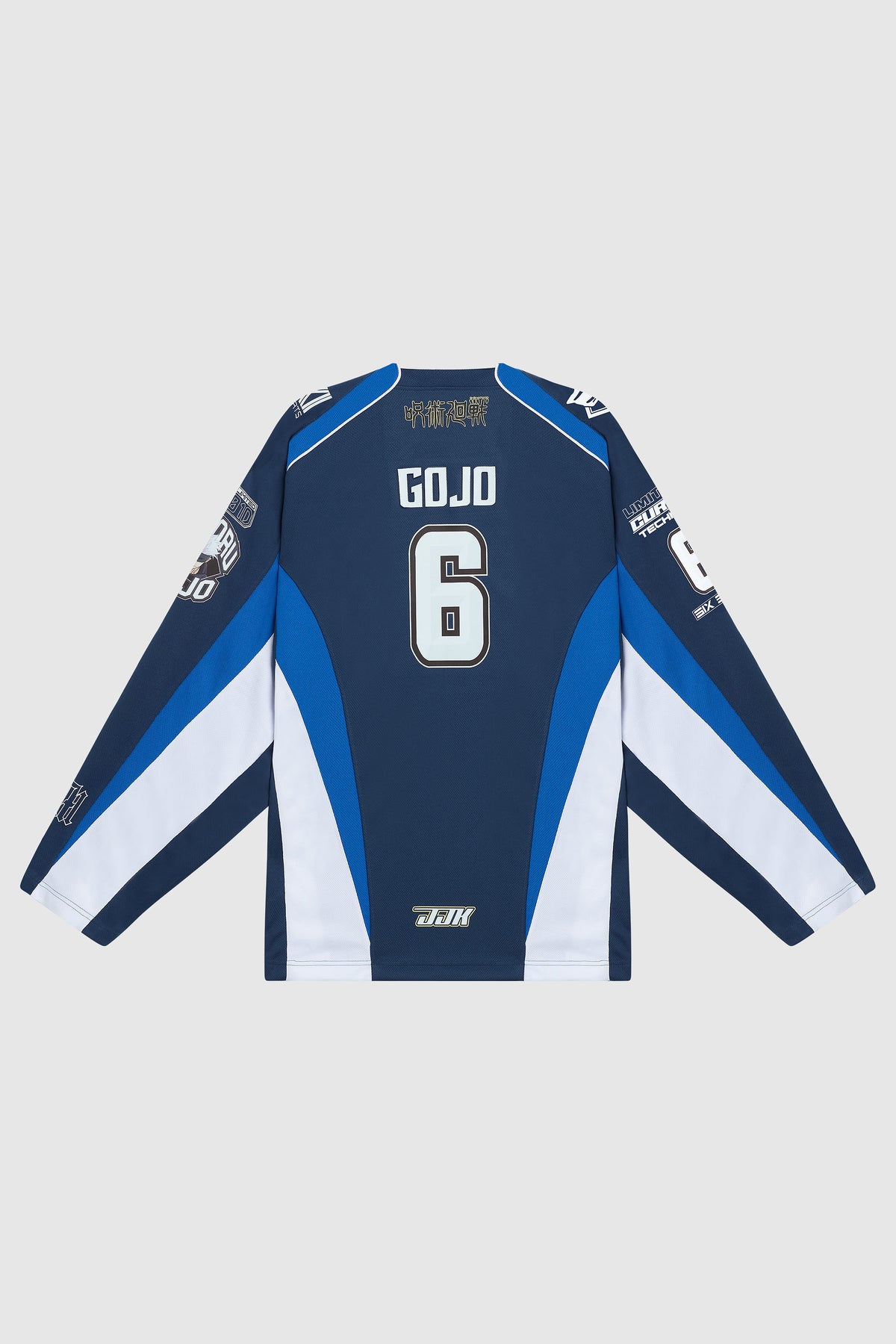 Dim Mak x Jujutsu Kaisen - Gojo Racing Jersey - Blue – DIM MAK COLLECTION