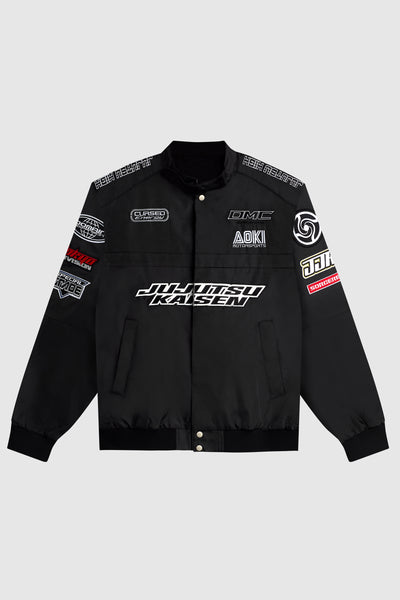 Dim Mak x Jujutsu Kaisen - JJK Race Jacket - Black