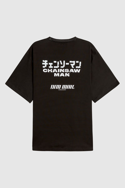 Dim Mak and Chainsaw Man - Chainsaw Man Oversize Graphic Tee