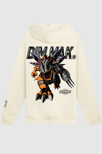 Dim Mak x Digimon: Greymon Hoodie - Bone