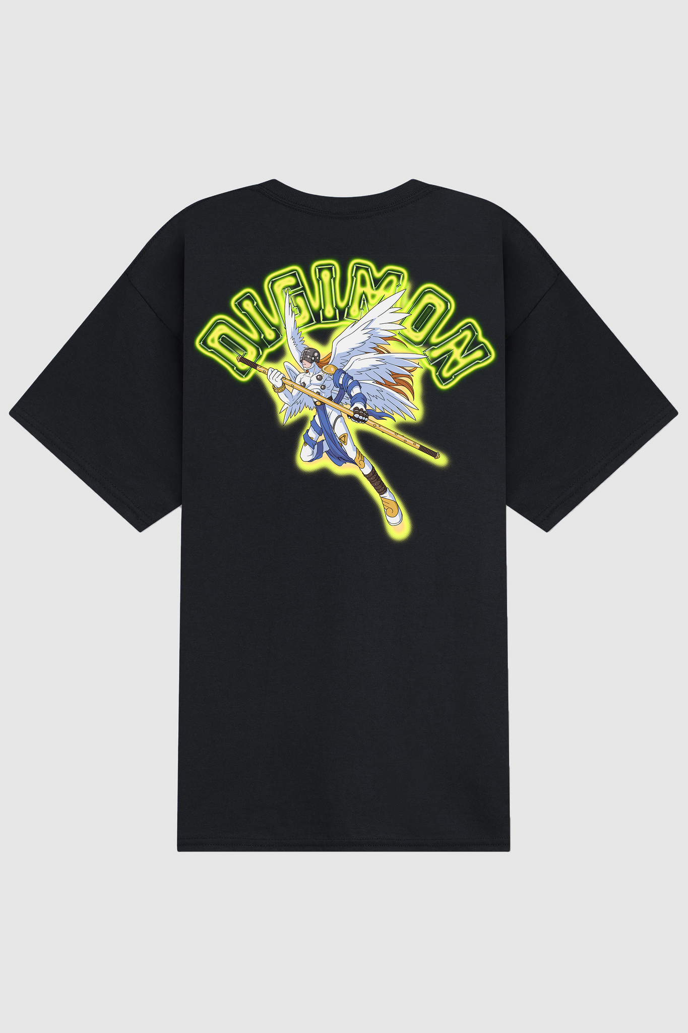 Dim Mak x Digimon - Angemon Tee 03 - Black