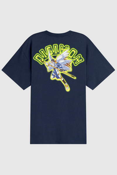 Dim Mak x Digimon - Angemon Tee - Navy