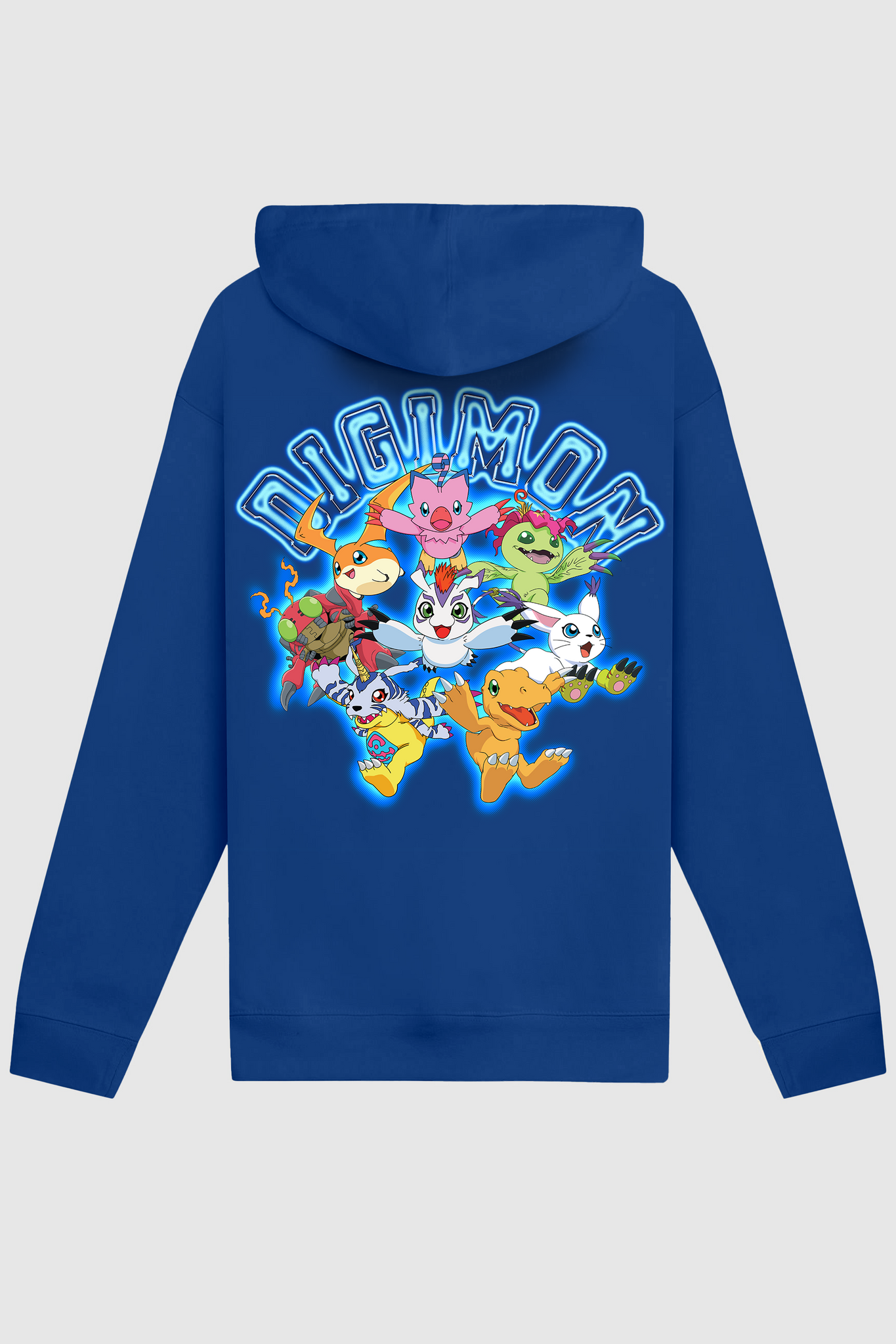 Dim Mak x Digimon - Rookies Hoodie - Blue