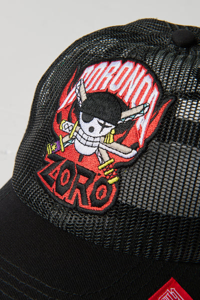 Dim Mak x One Piece - Zoro Mesh Cap - Black/Green