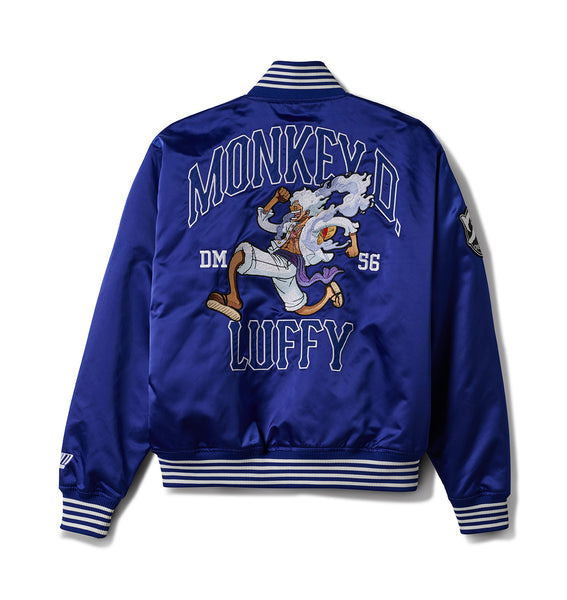 Dim Mak x One Piece - Gear Five Baseball Jacket - Royal Blue