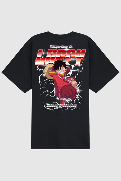 Dim Mak x One Piece - Luffy Graphic Tee - Black