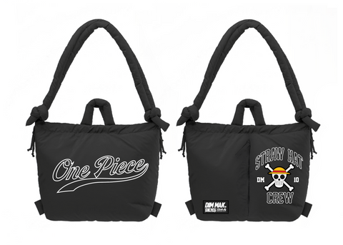 Dim Mak x One Piece - Straw Hat Crew Puffer Tote - Black