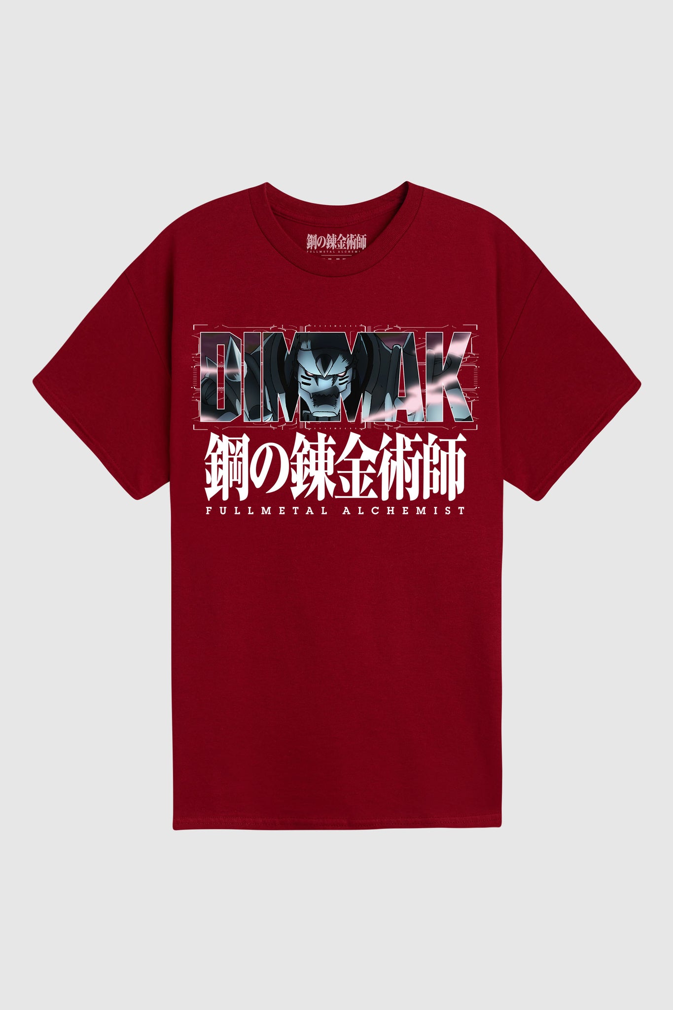 Dim Mak x Fullmetal Alchemist: Brotherhood - Alphonse Elric Tee - Garnet