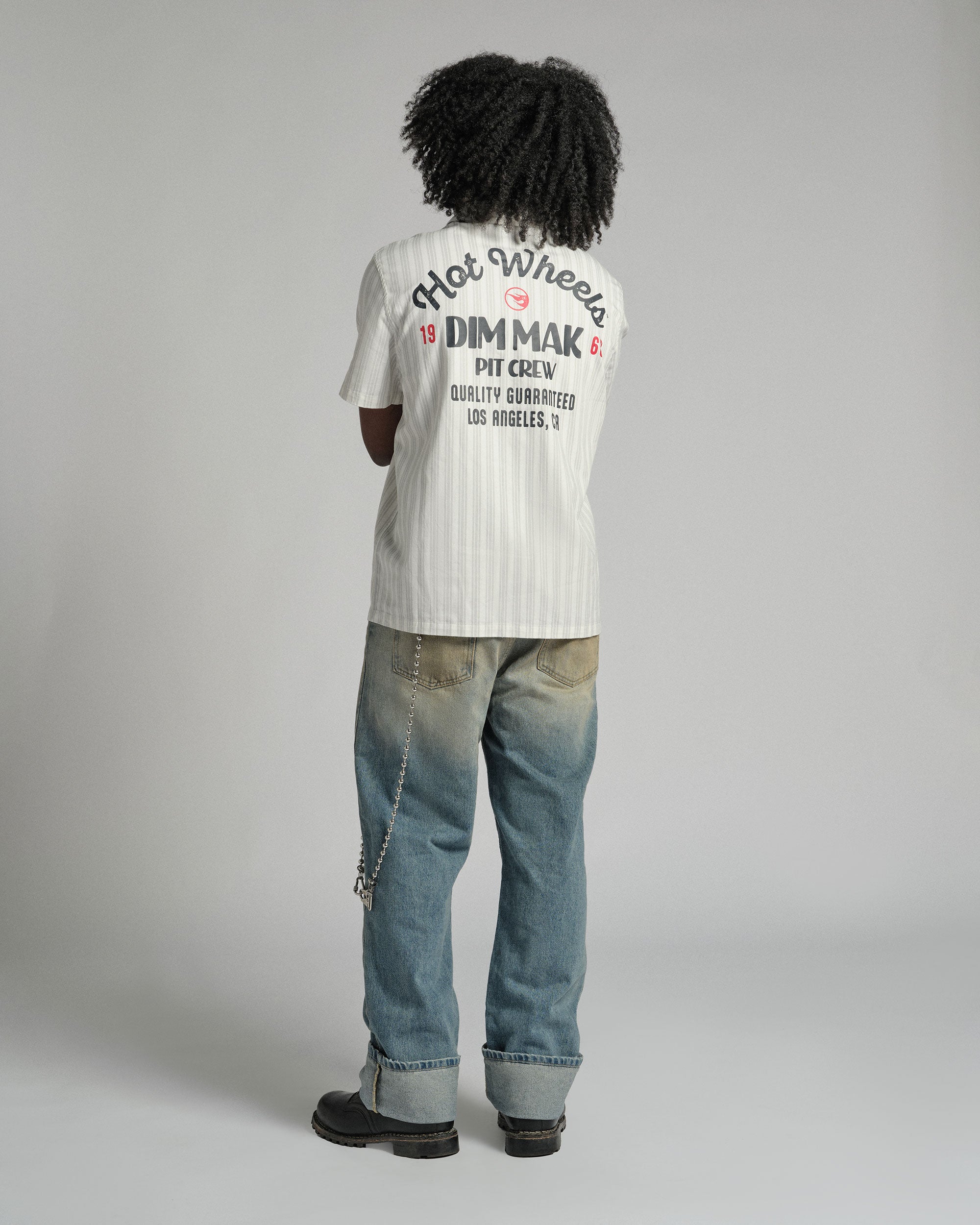 キム DMD24.25.26セット Hot Wheels™ x DIM MAK COLLECTION® - Pit Crew Woven Shirt
