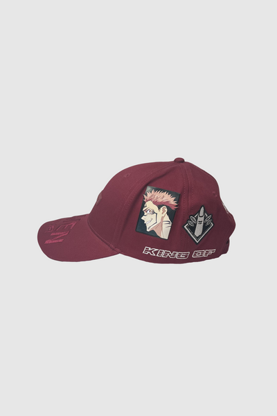 Dim Mak x Jujutsu Kaisen - Sukuna Race Cap - Merlot