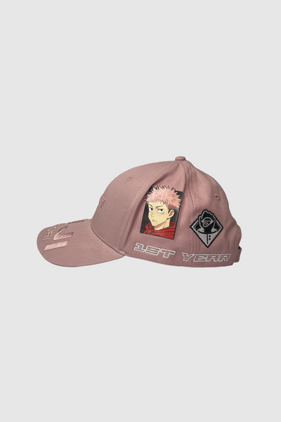 Dim Mak x Jujutsu Kaisen - Yuji Race Cap - Mauve