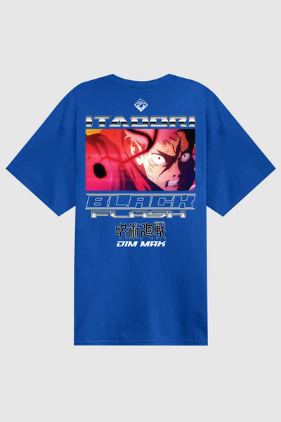 Dim Mak x Jujutsu Kaisen - Flash Yuji Tee - Royal