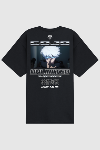 Dim Mak x Jujutsu Kaisen - Infinite Void Gojo Tee - Black [Launch]