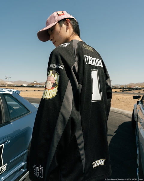 Dim Mak x Jujutsu Kaisen - Itadori Racing Jersey - Black