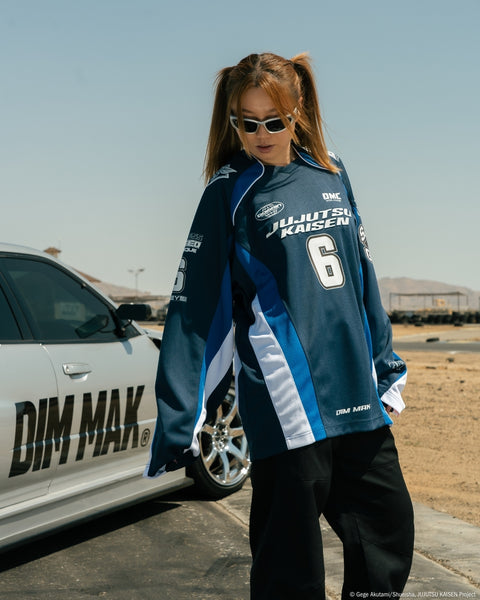 Dim Mak x Jujutsu Kaisen - Gojo Racing Jersey - Blue