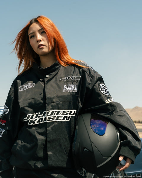 Dim Mak x Jujutsu Kaisen - JJK Race Jacket - Black