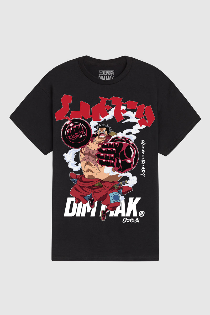 Dim Mak x One Piece - Fourth Gear Tee - Black – DIM MAK COLLECTION