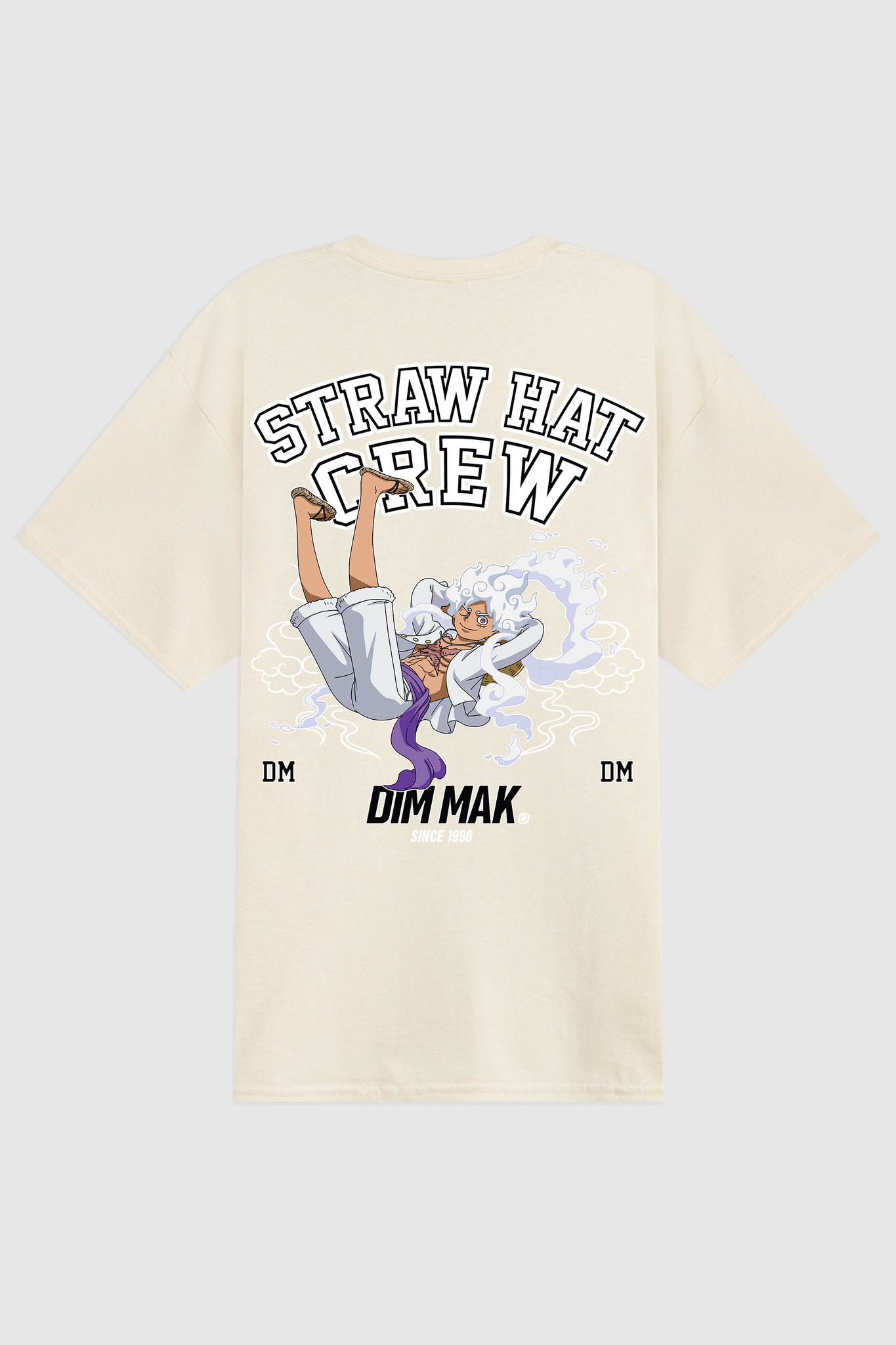 Dim Mak x One Piece - Straw Hat Pirates Crew Tee - Natural
