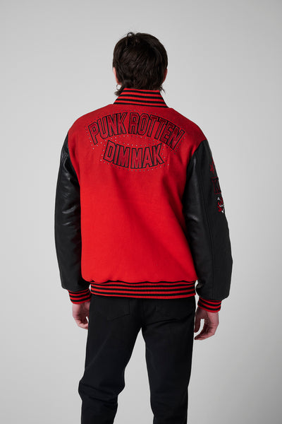 Dim Mak x One Piece - Captain Kid Varsity Jacket