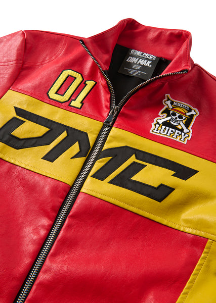 Dim Mak x One Piece - Luffy PU Leather Jacket