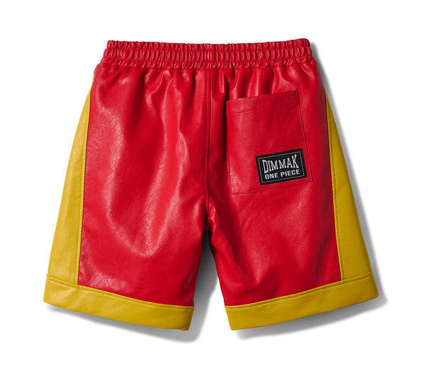 Dim Mak x One Piece - Luffy PU Leather Short