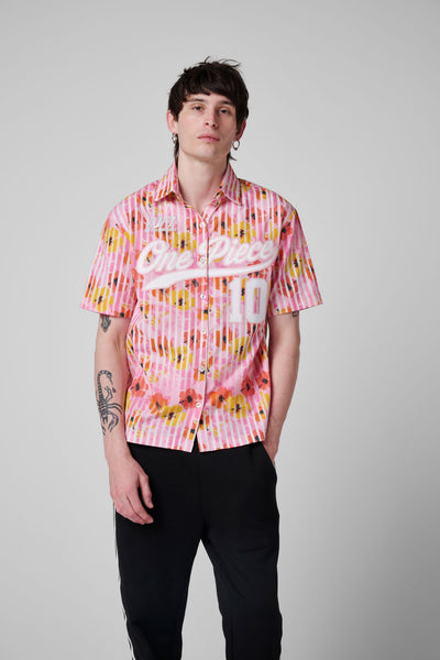 Dim Mak x One Piece - Jinbe SS Printed Shirt